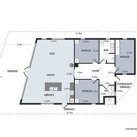 Ferienhaus In With 3 Bedrooms And Wifi *